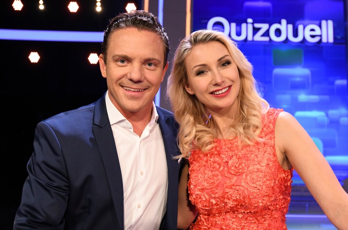 Das Erste / "Quizduell-Olymp" mit Anna-Carina Woitschack und Stefan Mross / am Freitag, 6. Juli 2018, um 18:50 Uhr im Ersten