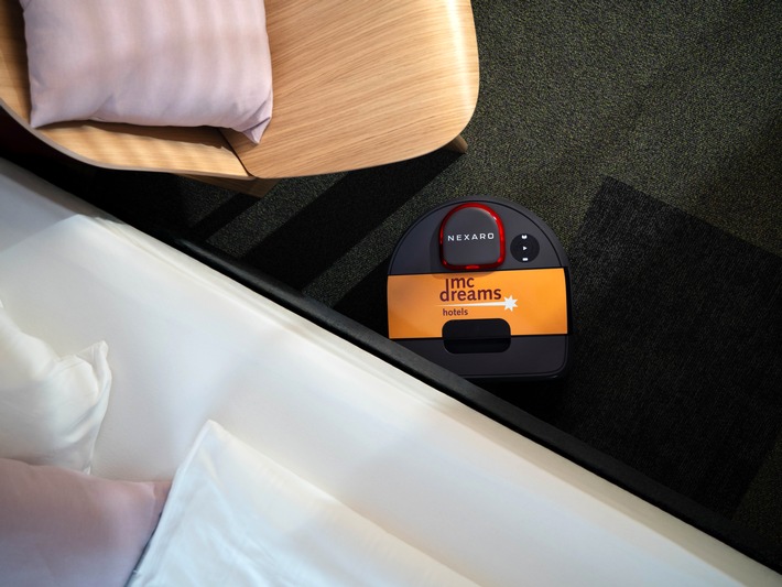 Traumhafte Sauberkeit auf Knopfdruck: McDreams Hotels automatisiert Reinigung mit Nexaro Technologie