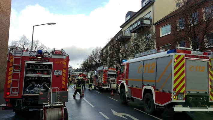 FW Dinslaken: 5 Einsätze der Feuerwehr Dinslaken am Mittwoch Vormittag