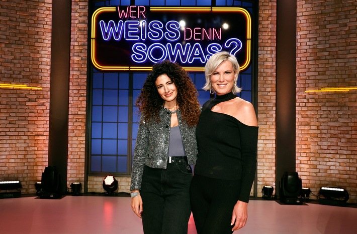 Brisantes Duell: Kamilla Senjo und Marwa Eldessouky bei "Wer weiß denn sowas?" / "Wer weiß denn sowas?" vom 2. bis 5. Januar 2024, um 18:00 Uhr, im Ersten