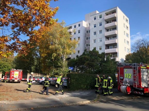 FW-DO: Gasaustritt in DO-Kurl/Bewohner bohrte in Gasleitung