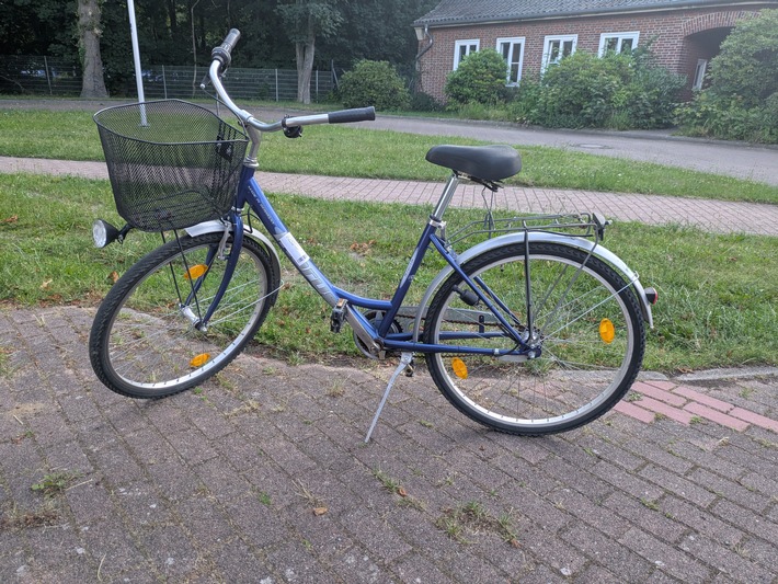 POL-WL: Möglicher Fahrraddiebstahl im Bereich des Naturbades - Polizei sucht Eigentümer