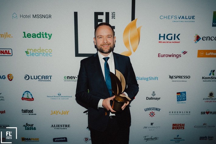 Auszeichnung für nachhaltige Gemeinschaftsverpflegung / Klüh Catering gewinnt GREEN MONARCH Award 2025