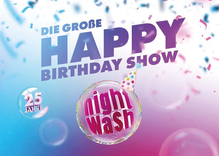 Geburtstags-Show bei RTLZWEI! 25 Jahre "NightWash"- Die Kult-Comedy-Show feiert Jubiläum