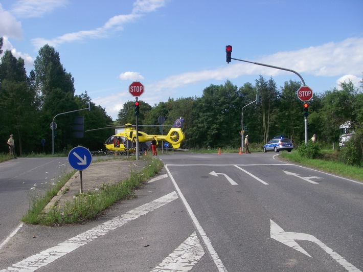 POL-DN: Fahrschülerin mit Motorrad verunglückt