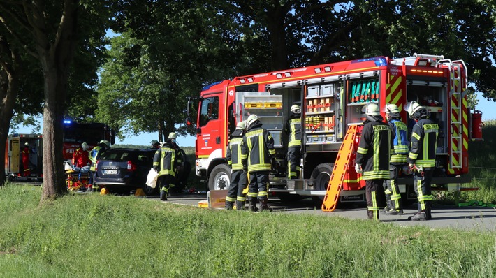 FW-PB: Tödlicher Vekehrsunfall auf der K38