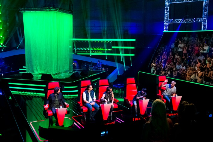 Neu! Erste Blind Auditions für Zuschauer - "The Voice of Germany" startet am Donnerstag auf ProSieben (BILD)