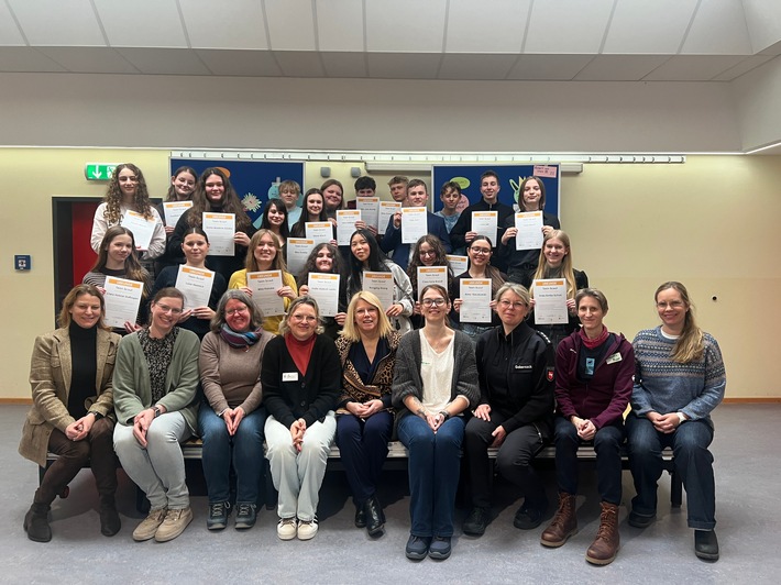 POL-GS: 10 Jahre Ausbildung von Teen Scouts im Landkreis Goslar: 23 "NEUE" gehören nun dazu!