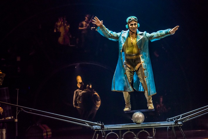 ARTE zeigt Show "KURIOS - Cabinet of Curiosities" des Cirque du Soleil in Ultra-HD