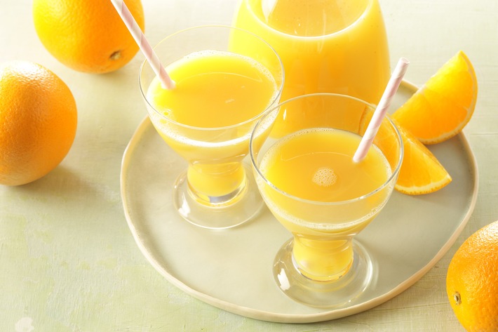 Orangensaft nicht nur zum Frühstück