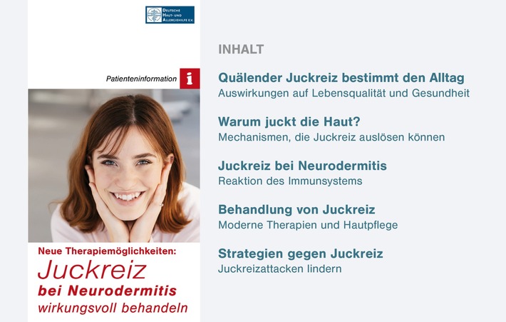 Juckreiz bei Neurodermitis nachhaltig lindern