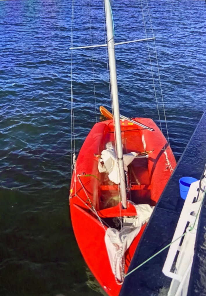 LWSPA M-V: Junge Segler durch Sportbootführer und Wasserschutzpolizei Wolgast gerettet
