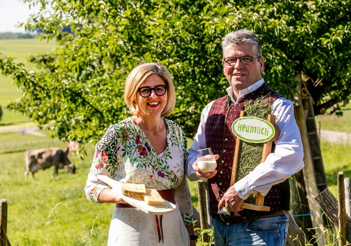 Heumilch startet mit gutem erstem Schnitt in die diesjährige Heuerntesaison