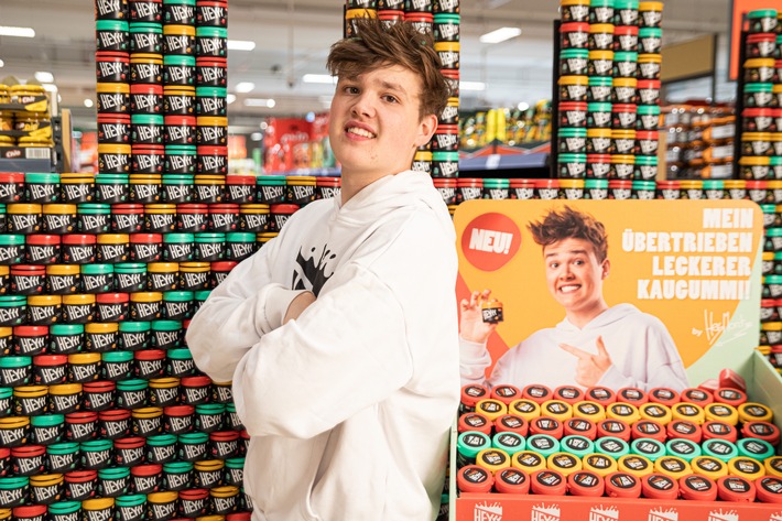 Die Kaugummi-Innovation von YouTuber HeyMoritz feiert Comeback bei Kaufland