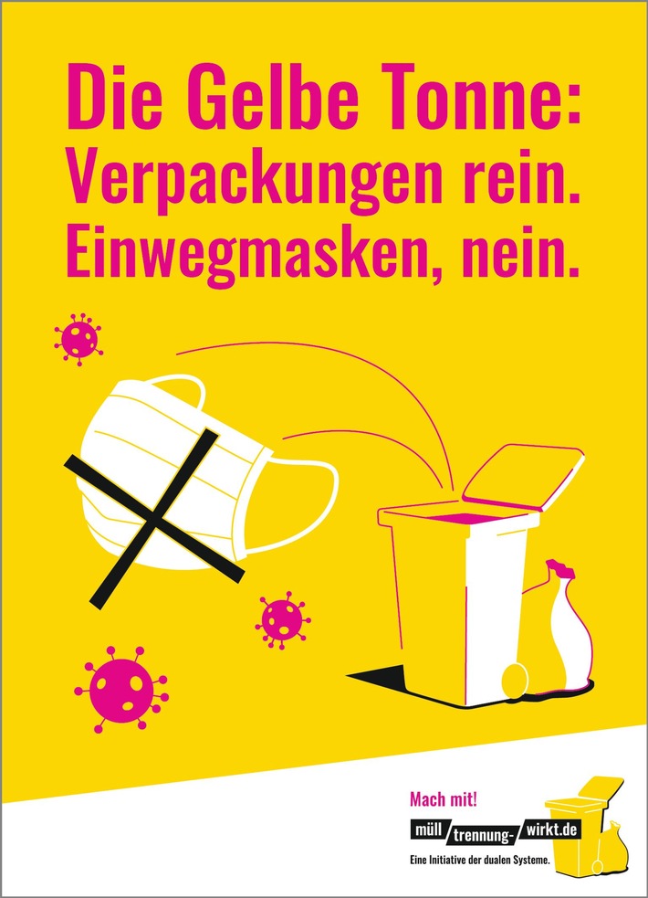 Zum Schutz von Gesundheit und Umwelt: Atemschutzmasken &amp; Co. sicher entsorgen