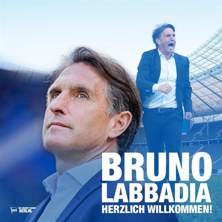 Bruno Labbadia neuer Cheftrainer bei Hertha BSC