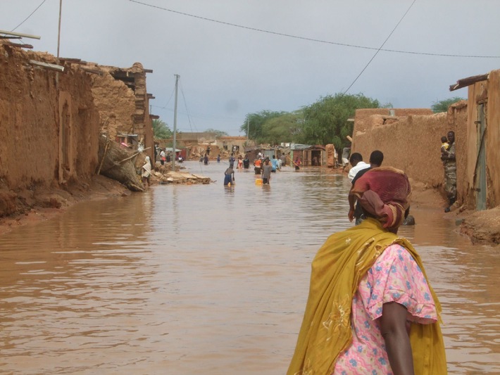 592.000 Menschen laut UN vom Hochwasser in Westafrika betroffen (mit Bild) / Aktion Deutschland Hilft ruft zu Spenden für Burkina Faso und Niger auf
