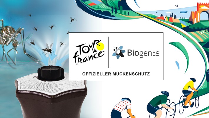 Biogents und Tour de France sind Exklusivpartner / Weg frei für offiziellen Mückenschutz