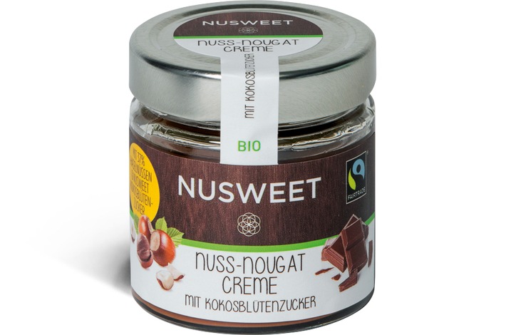 Rückruf des Artikels "NUSWEET Nuss-Nougat-Creme - 180 g Glas"
mit Mindesthaltbarkeitsdatum 09.10.2019