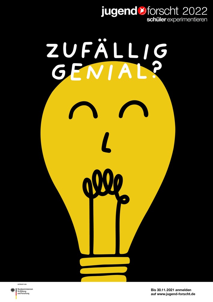 Jugend forscht: "Zufällig genial?" - Auftakt zur 57. Wettbewerbsrunde von Deutschlands bekanntestem Nachwuchswettbewerb