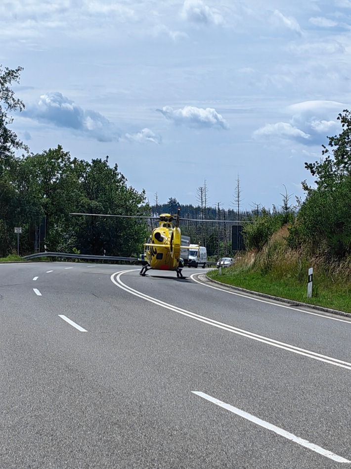 POL-GS: Polizeistation Braunlage: Verkehrsunfall mit Krad