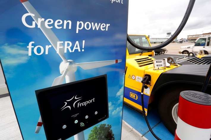 E-Project at Frankfurt Airport Using  Charging Infrastructure Bidirectionally