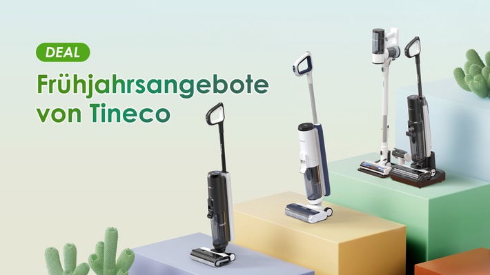 Der April bringt Frische ins Spiel: April Deals von Tineco