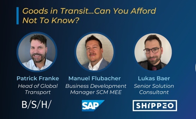 Transport Logistic 2025: Shippeo und SAP präsentieren KI-gestützte Lösungen für transparente, resiliente und klimabewusste Lieferketten