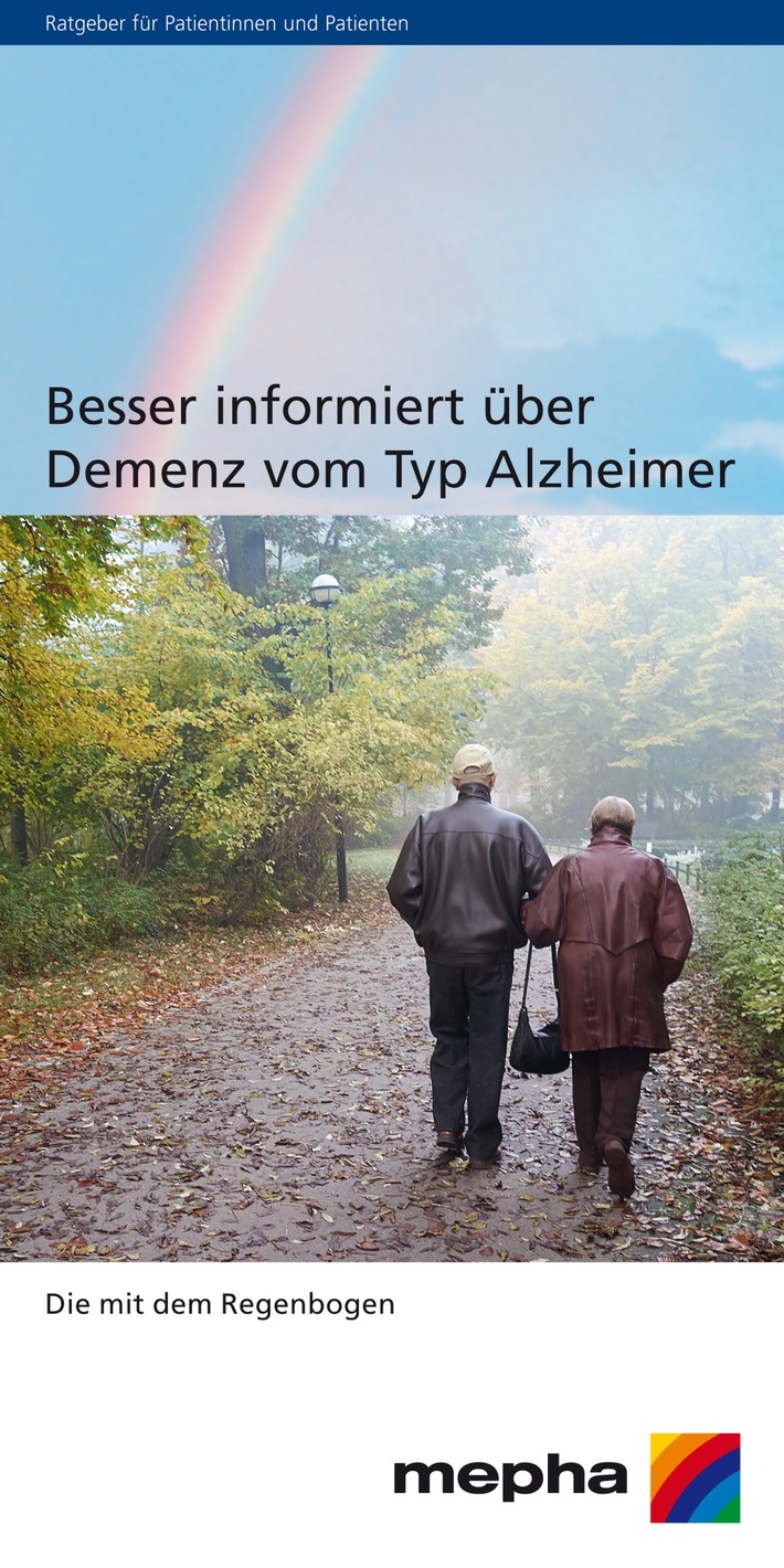 Neu von Mepha: Kostenloser Ratgeber zu Alzheimer (BILD)