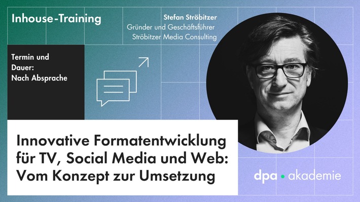 Formatentwicklung für TV und Social Media | dpa-Akademie