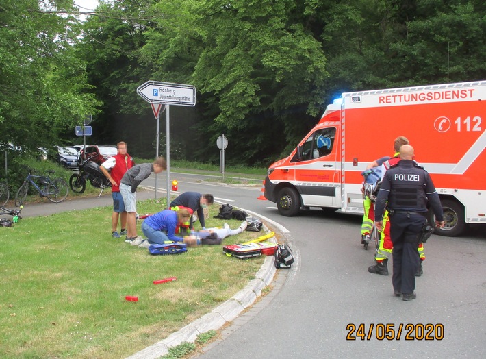 POL-RBK: Odenthal - Drei Verletzte in Altenberg