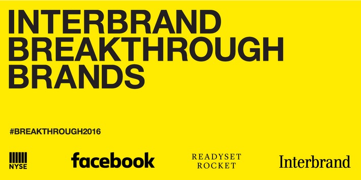 Launch der ersten Interbrand Breakthrough Brands 2016 - vom Startup zur etablierten Marke / Aus Deutschland dabei: mymuesli und Deliveroo