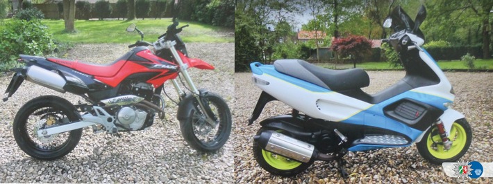 POL-VIE: Zwei Motorräder aus Garage gestohlen - Haben Sie Hinweise?