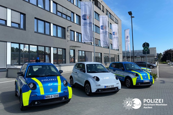 POL-AC: Die Aachener Polizei setzt auch auf Elektromobilität