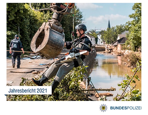 BPOLP Potsdam: "2021 - Es gab viel zu tun!" Jahresbericht der Bundespolizei veröffentlicht