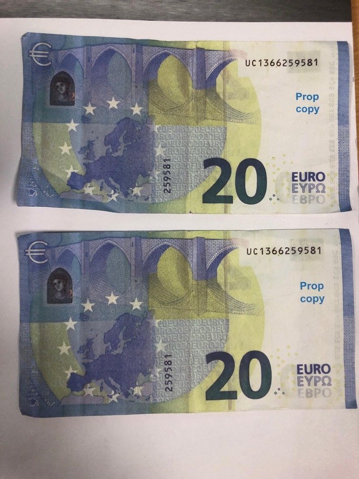 BPOL NRW: Mann bezahlt gleich zwei Mal mit falschen Geldscheinen, Bundespolizei ermittelt wegen des Inverkehrbringens von Falschgeld
