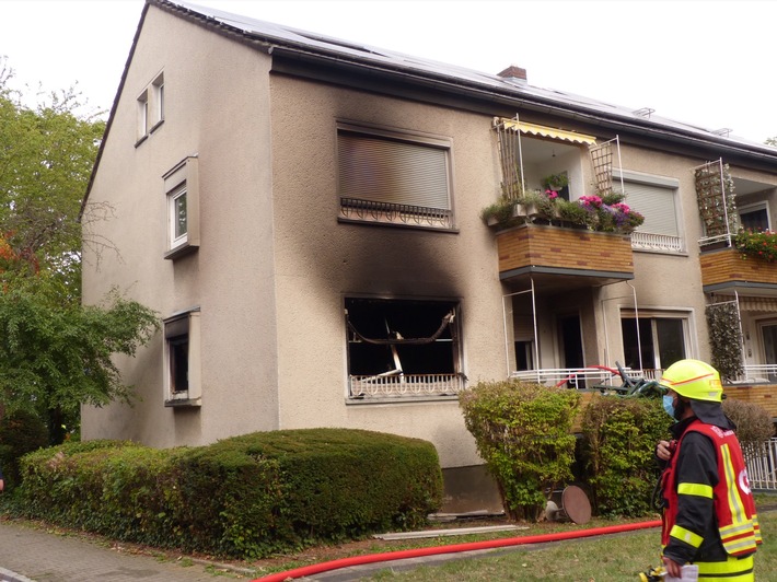 FW-F: Wohnungsbrand in Unterliederbach