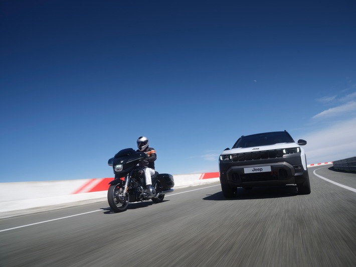 Harley-Davidson und Jeep kündigen europäische Partnerschaft an