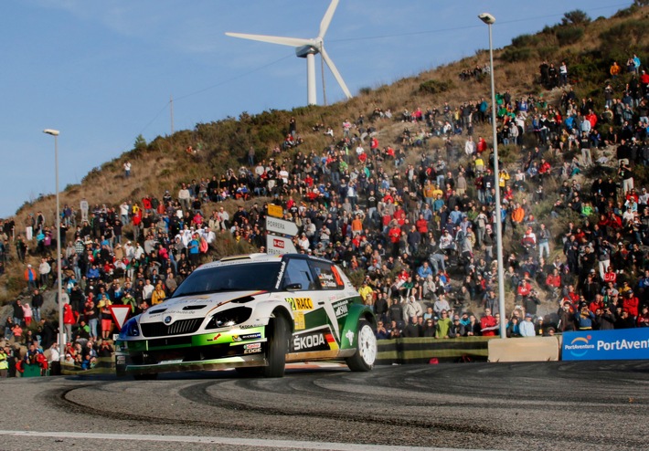 SKODA Youngster Sepp Wiegand hat in Spanien das Podest im Visier (BILD)