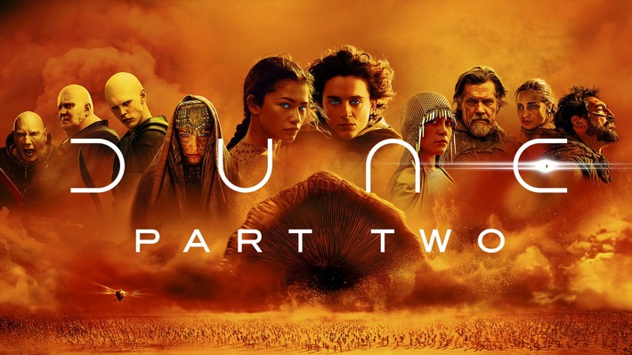 Der Kinohit &quot;Dune: Part Two&quot; startet morgen bei Sky und WOW