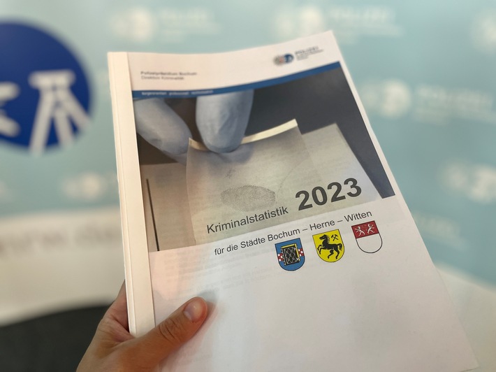 POL-BO: Mehr aufgeklärte Taten, intensivierte Ermittlungsarbeit: Polizeiliche Kriminalstatistik 2023 für Bochum, Herne und Witten