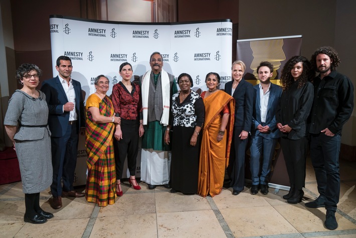 Amnesty Deutschland verleiht den 08. Menschenrechtspreis an Henri Tiphagne aus Indien