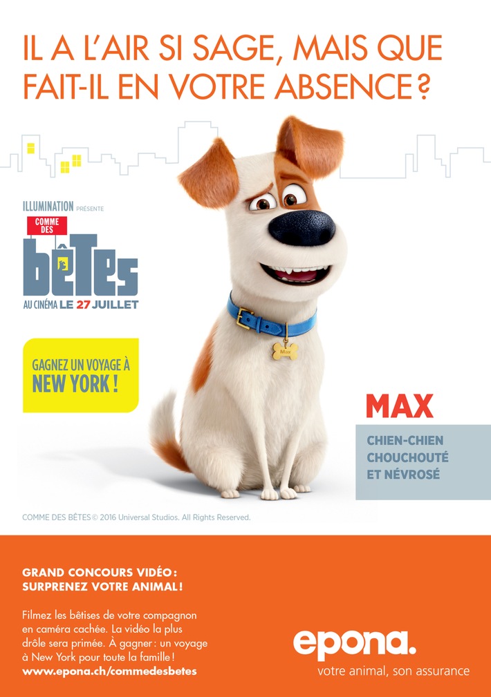 Epona déroule le tapis rouge aux animaux du prochain film d