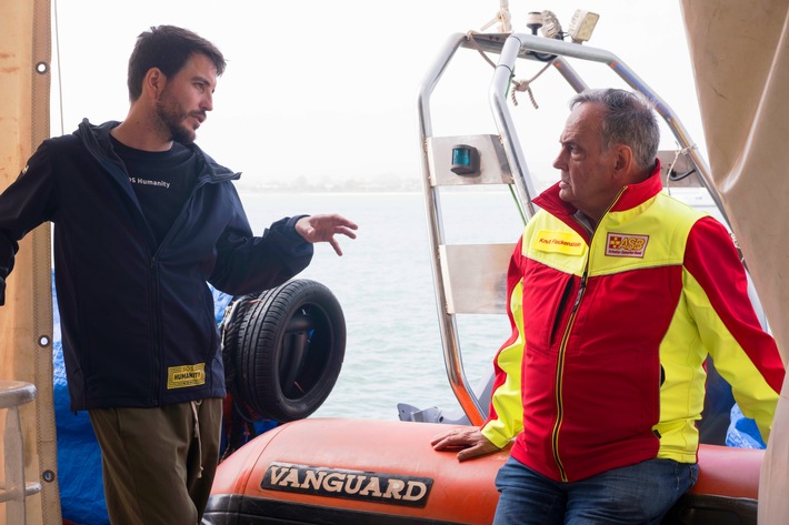"Humanitärer Skandal": ASB-Vorsitzender Knut Fleckenstein sichert SOS Humanity Solidarität zu