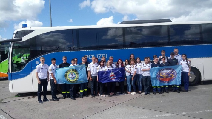 THW-HH MV SH: Jugendliche aus Russland besuchen THW-Jugend in Mecklenburg-Vorpommern