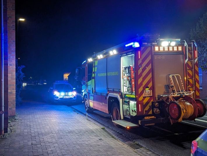 FW-ROW: Einsatzreiches Wochenende für die Feuerwehr Rotenburg (Wümme)