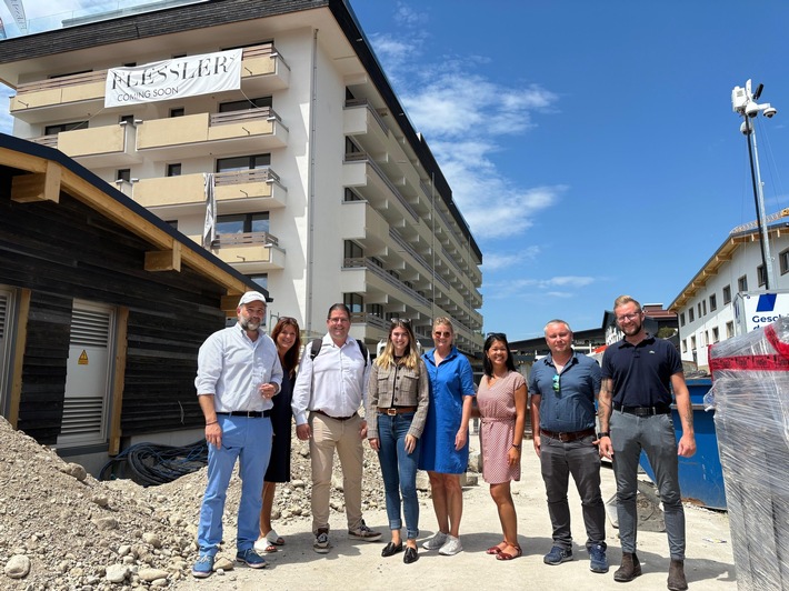Signo Hospitality: Boutiquehotel Flesslers Lenggries: Team steht – Hotel noch im Bau
