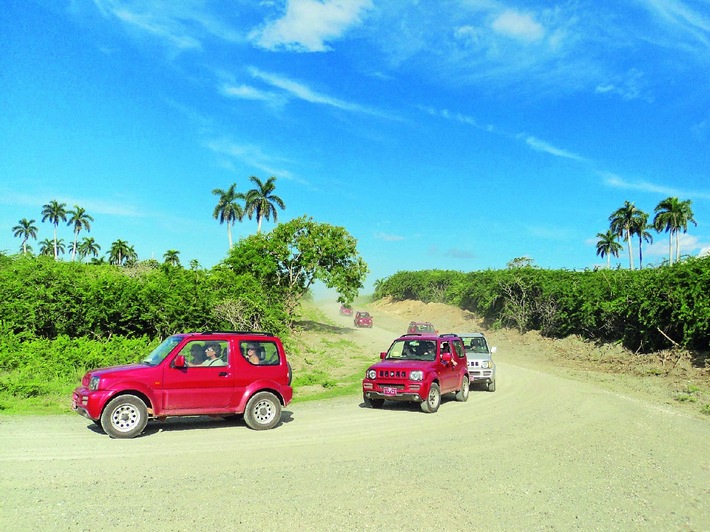 Neue Jeep Safari auf Kuba - alltours baut Angebot für Rundreisen in der Karibik weiter aus / Zwölf Rundreisen in Mexiko, Thailand, auf Sri Lanka, Kuba und Bali