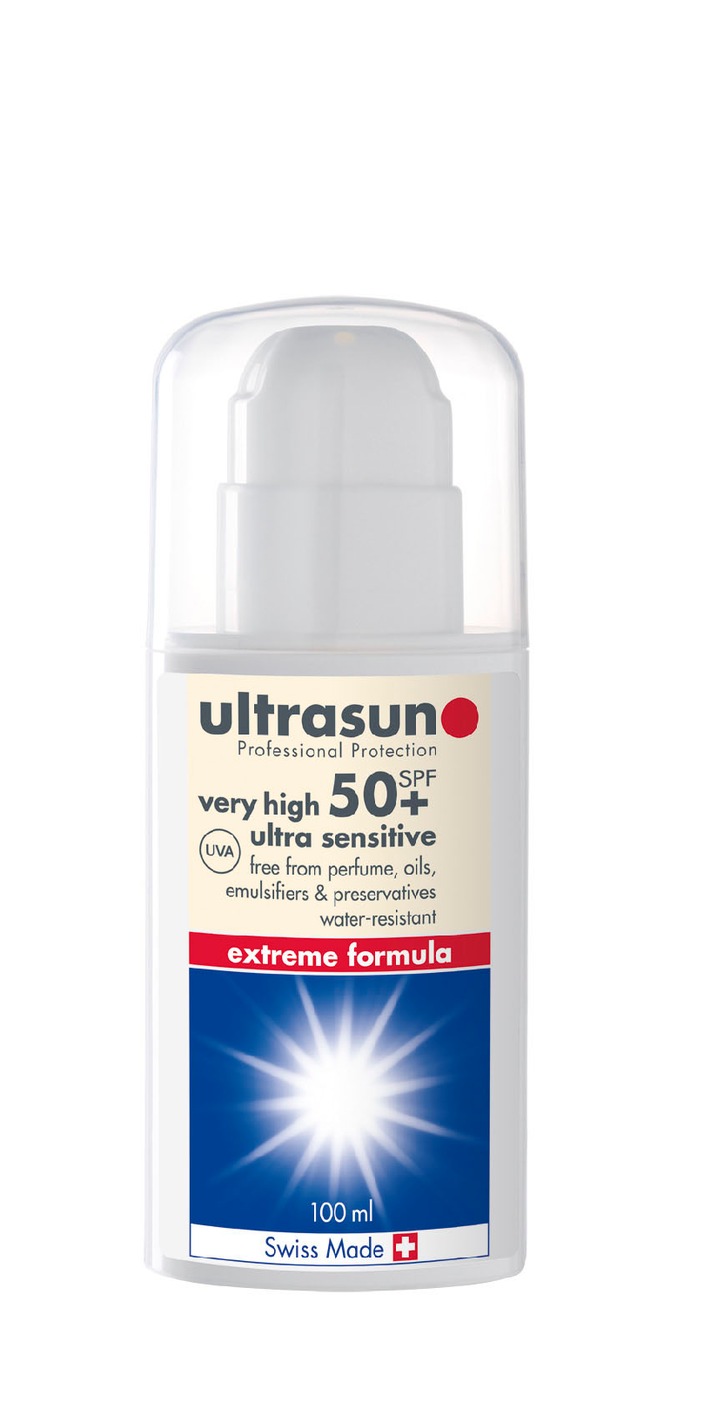 Ultrasun SA: Haute technologie suisse pour très haute protection