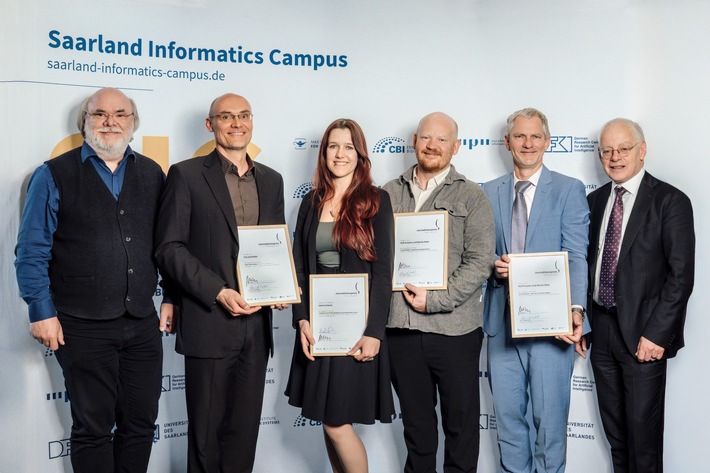 Pressemitteilung: Journalismuspreis Informatik in Saarbrücken verliehen